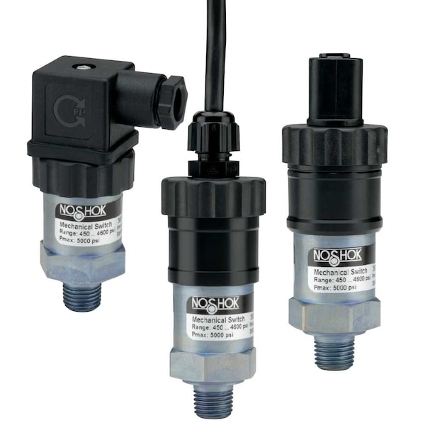 Pressure Switch, Standard, SPST-NO, 1/4" NPT, Steel